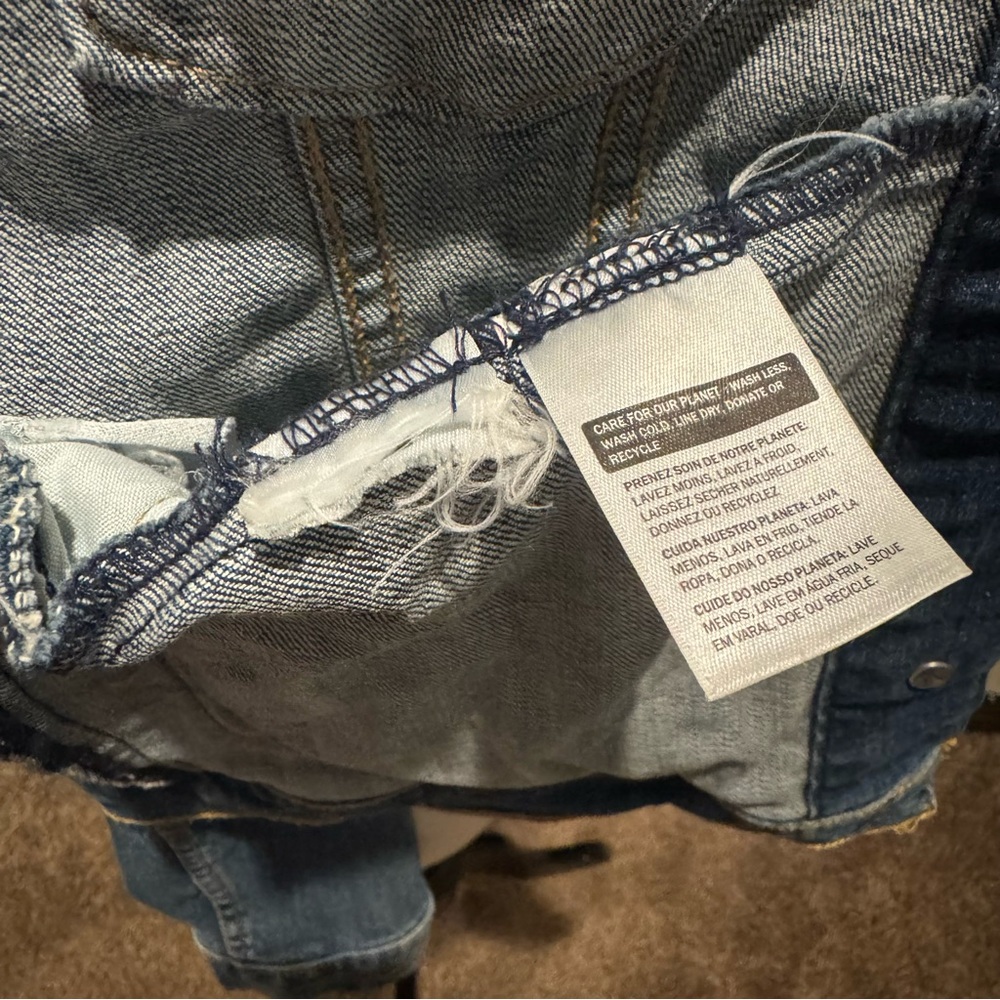 Levi's Original Denim Jean Jacket Size Small - Picture 5 of 5